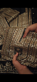 ASIM JOFA BLACK & MATTE GOLDEN BG771421