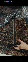 KACHA TANKA BLACK PASHMINA HAND MADE 91072829KT