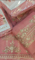MARIA B LAWN PINK 🩷 HEAVY SUIt 610974129pink