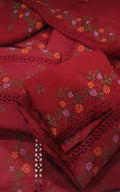 CHICKANKARI 3PIECE LAWN LUXURY ARTICLE MEHRK755H