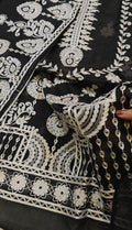 KHADI NET 2 PIECE DRESS