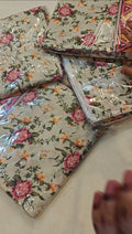 ALKARAM 3PC BRANDED LAWN BEST LAWN FLORA8144