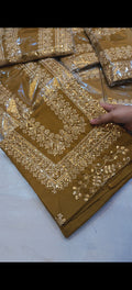 EMBROIDERED COTTON 3 PIECE ARTICLE ZZ99P