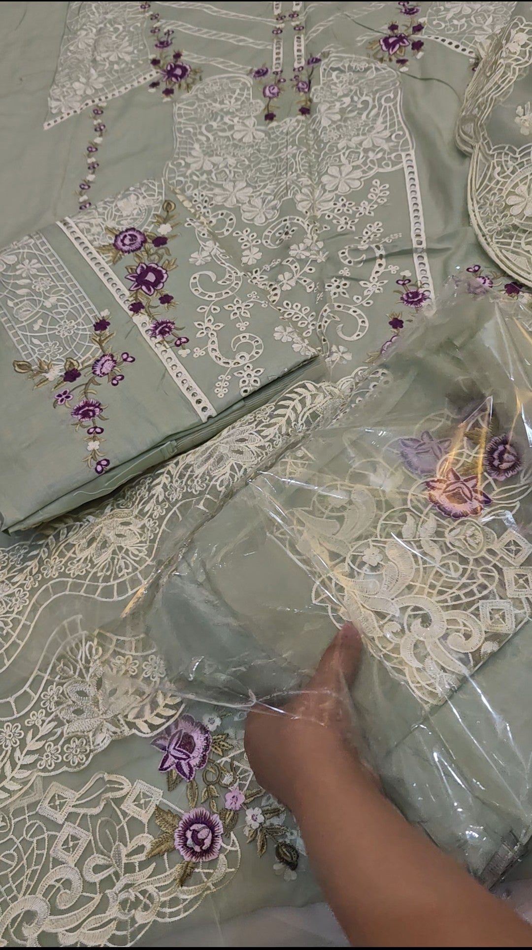 ELAF 3 PIECE LUXURY DRESS HJKZBNK22
