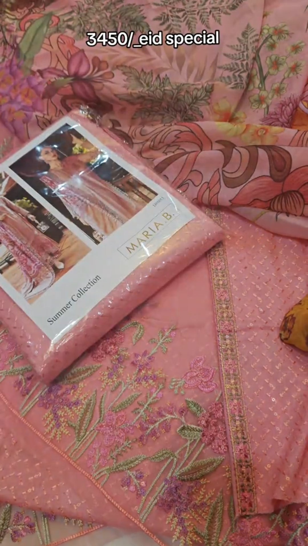 MARIA.B LUXURY LAWN 3 PIECE ARTICLE JDBSB34