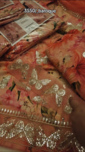 BAROQUE LAWN PRINTED 3 PIECE ARTICLE V738DBL