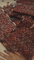 SHAMRAY KHADDAR 3PC ARTICLE WINTER SEQUENCE EMBROIDERED MOFFWITHOU