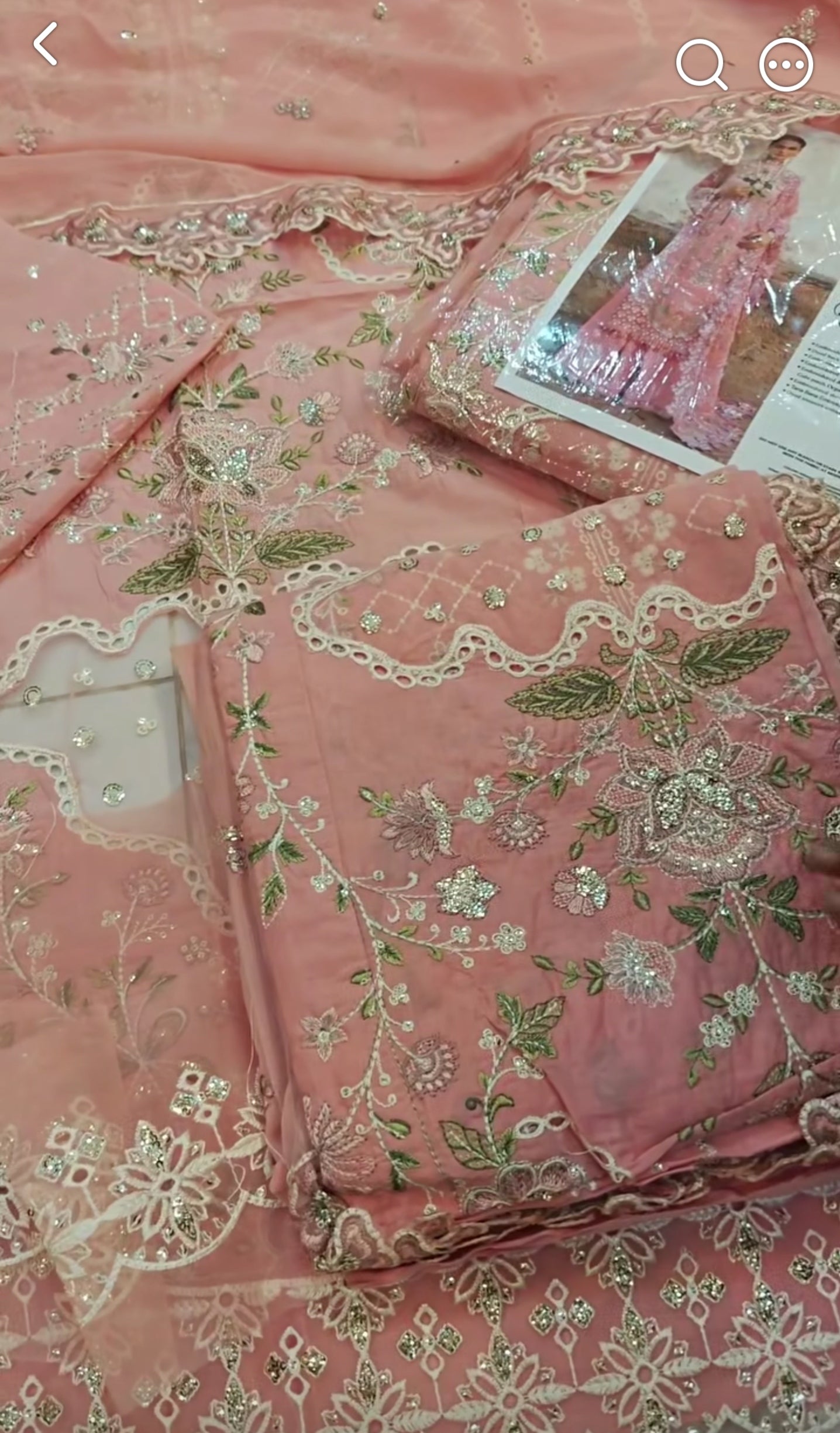 ETHNIC LAWN 3PIECE  EMBROIERED ARTICLE KR6240NFY