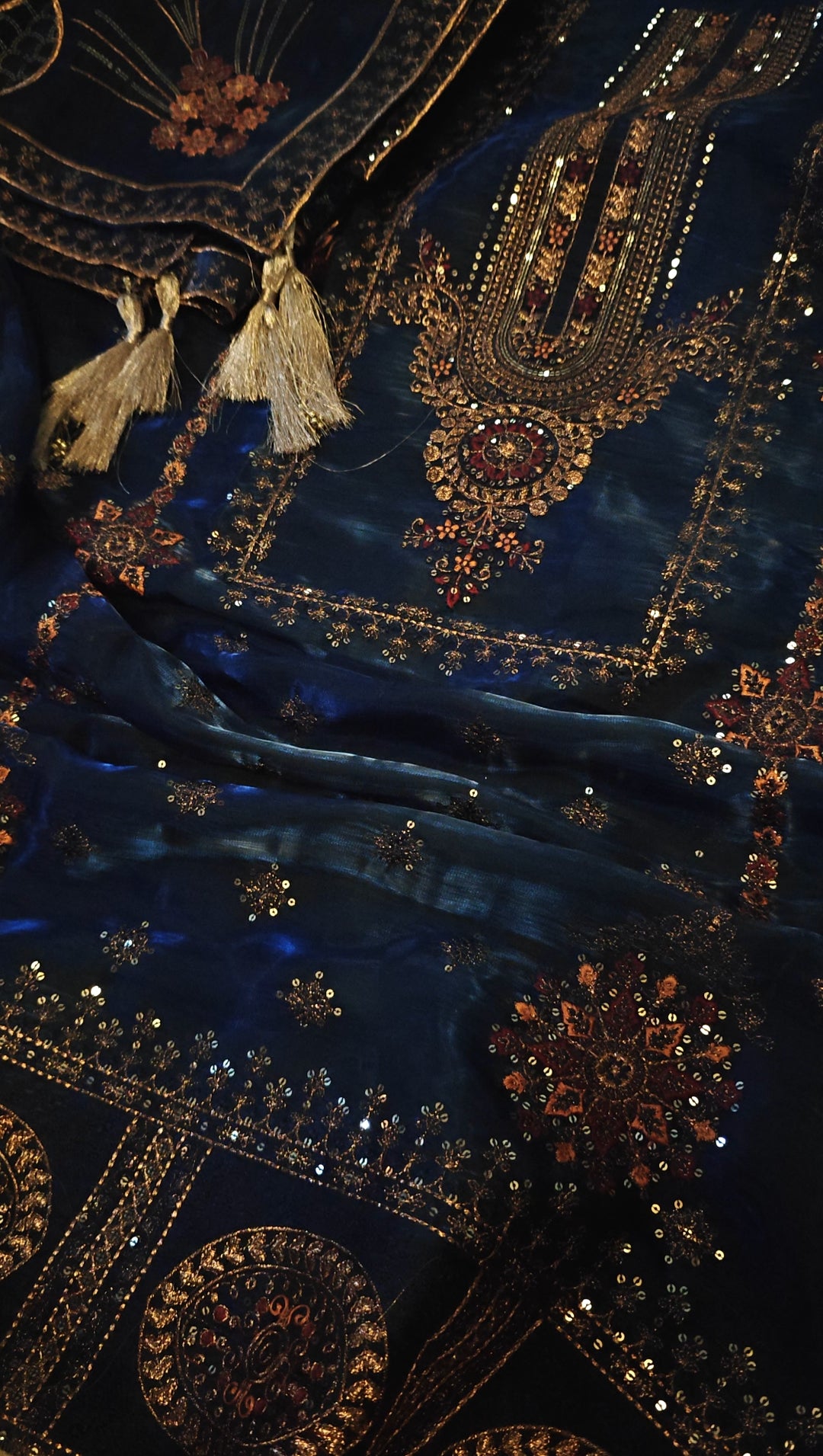 SHESHA SILK WEDDING ARTICLE 2 PIECE