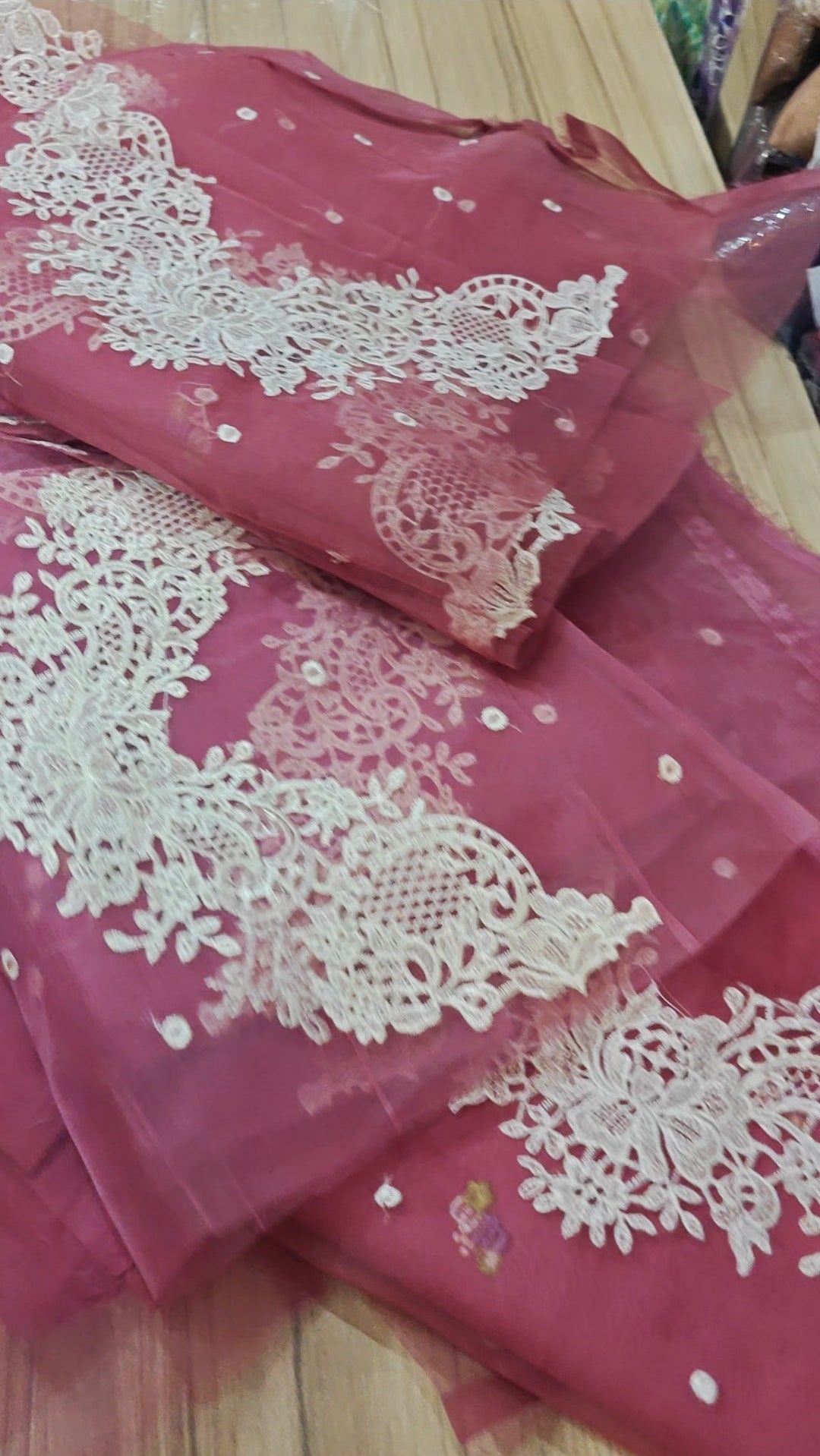 Pink viral hit  lawn code hit suit pin5120965