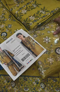 Hussain Rehan 3pc ARTLICE EMBROIDERED marina dhanak jugnudhe4o06
