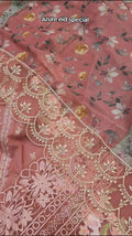 AZURE LAWN EMBROIDERED 3 PIECE DRESS ALE3PD