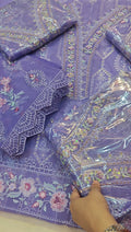 LALIC CHIKENKARI LAWN HEAVY EMBROIDERY LALIC87654