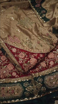 SILK ETHNIC 2PIECE ACRYLIC EMBROIDERED MEHROOGEDEJT❤️❤️