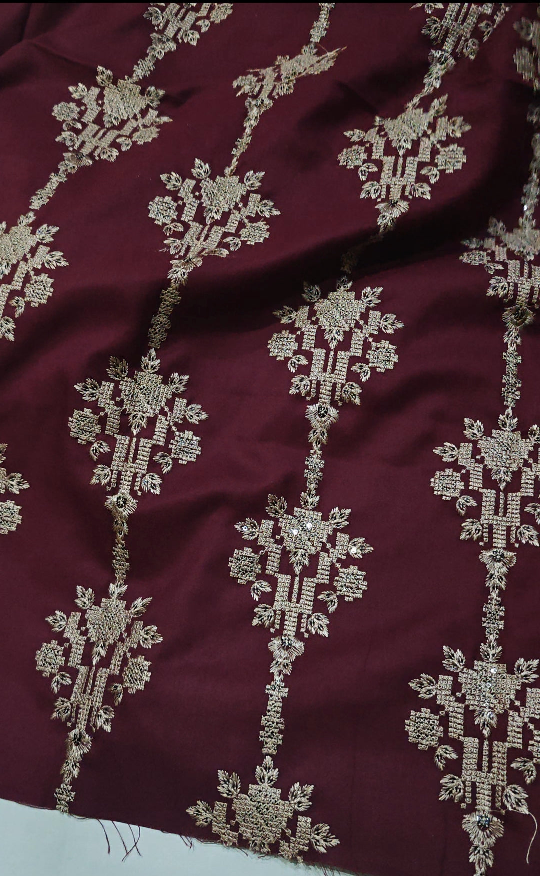 EMBROIDERED DHANAK 2 PIECE ARTICLE GB3T