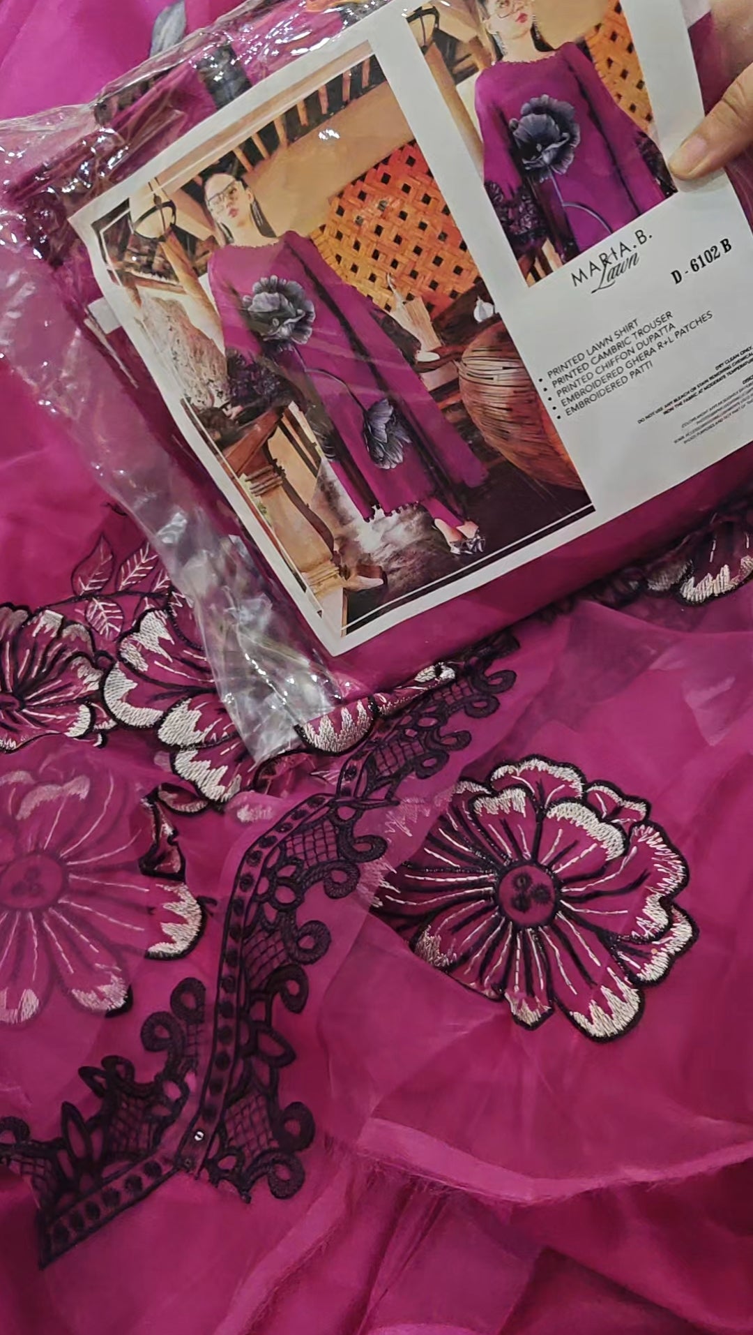 MARIA.B LAWN PRINTED 3 PIECE ARTICLE NXHTW736G