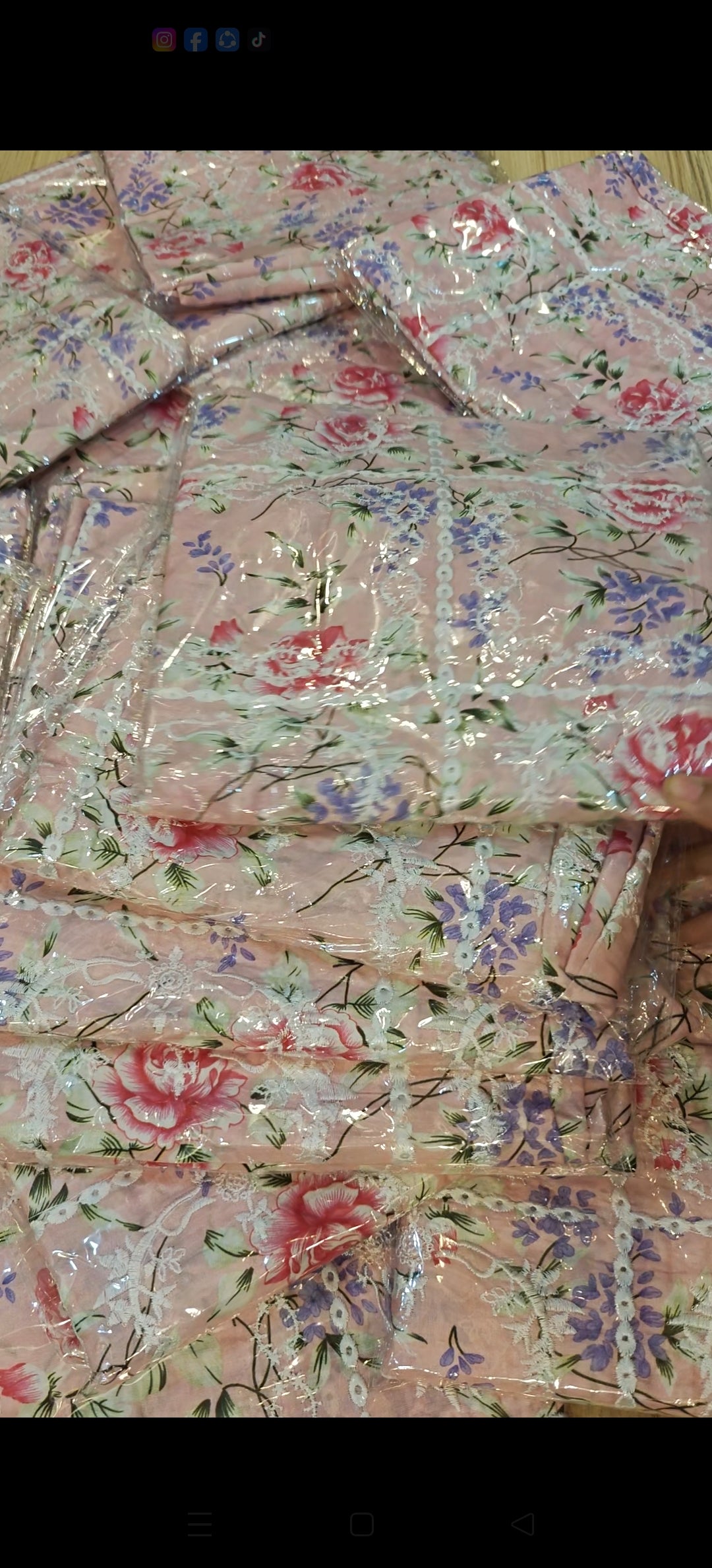PINK CHIKENKARI EMBROIDERY LAWN PINK HEART 033018551P