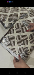 ALKARAM 3pc KHADDAR BROWN & SKIN91928777