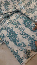 BREEZE 2 PIECE DRESS THREAD EMBROIDERY WORK SKYWTI45