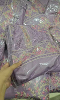 CHAIZMA 3PC ARTICLE MARINA DHANAK MARINA HEAVY EMBROIDERED LALICKHOHYH