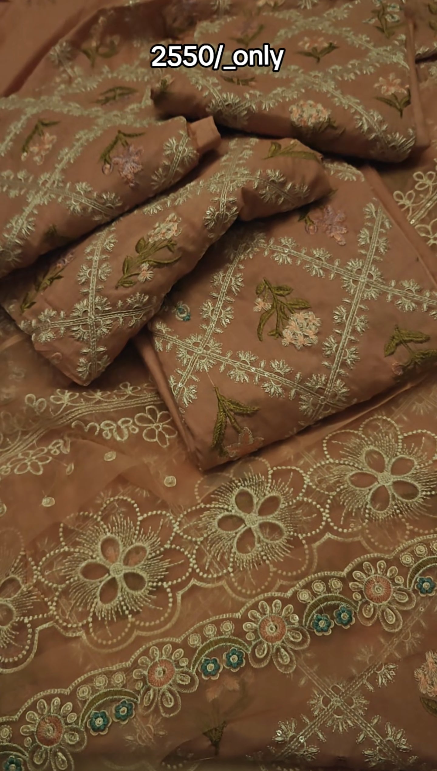 LAWN EMBROIDERED 2 PIECE ARTICLE JXO83HLA62