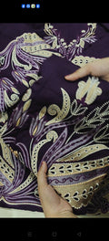 ZAHA PLUM EMBROIDERY 2PC ARTICLE DECENT03311