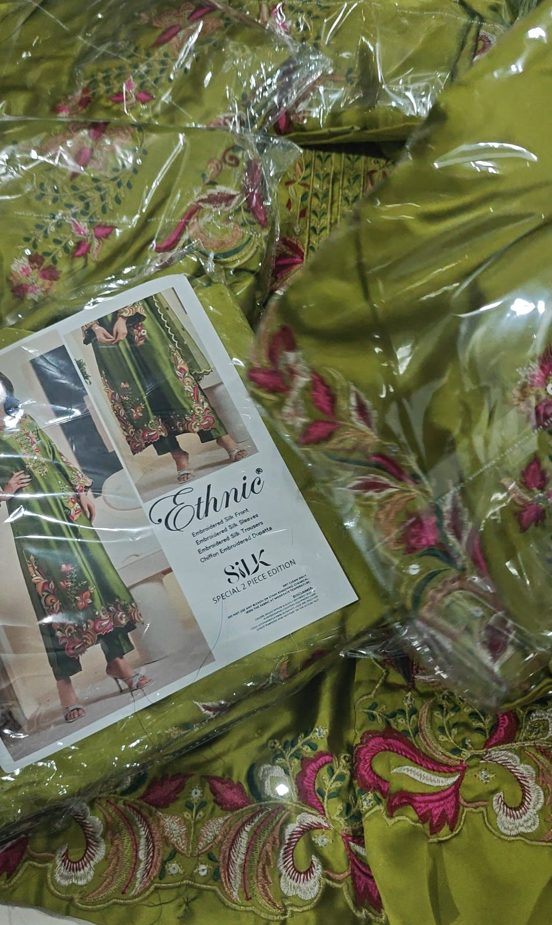 ETHNIC SILK VIRAL DHANI DRESS HANIA5512