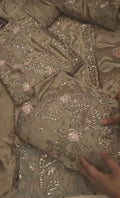 ETHNIC 2PC ARTICLE LAZERKARI SILK HEAVY EMBROIDERED BAJEIY9YOH