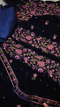 JAZMIN VELVET EMBROIDERED 2 PIECE ARTICLE