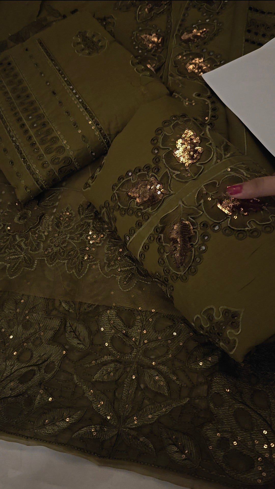 BEAUTIFUL LUXURY EID WEAR DRESS SNMALS725