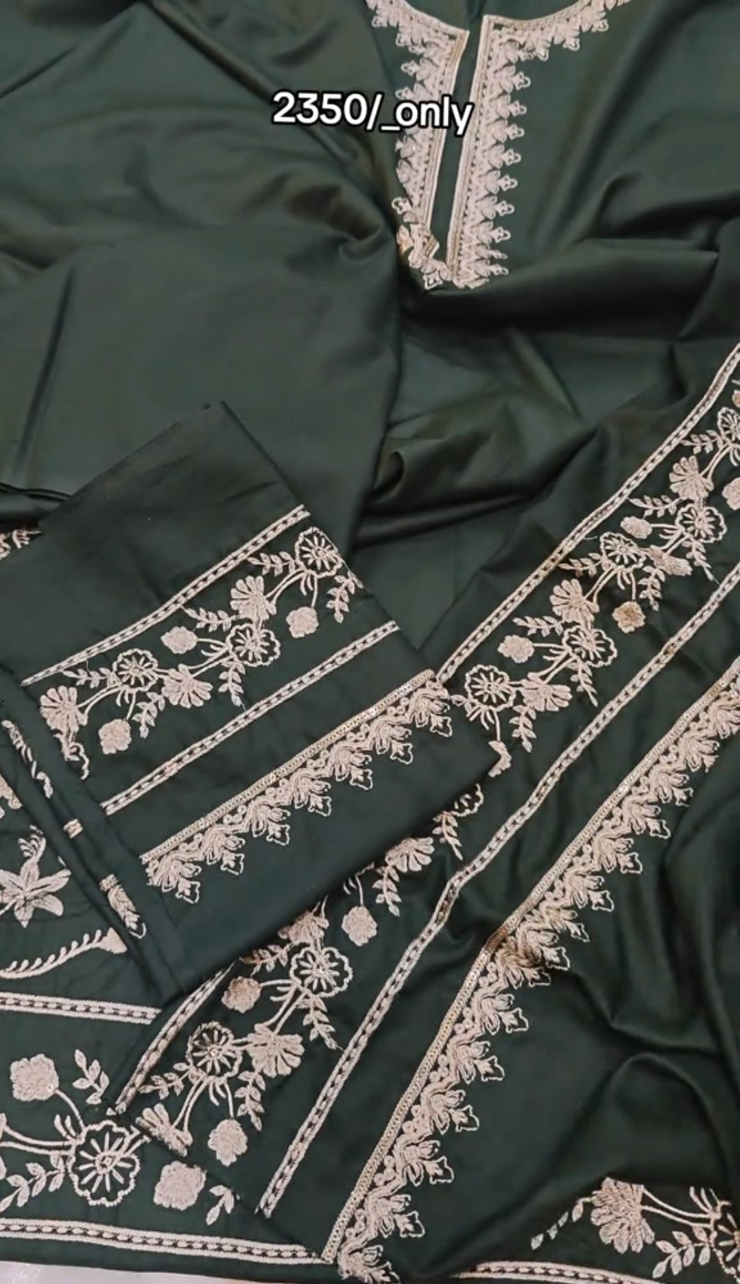 EMBROIDERED DHANAK 2 PIECE ARTICLE PAM0