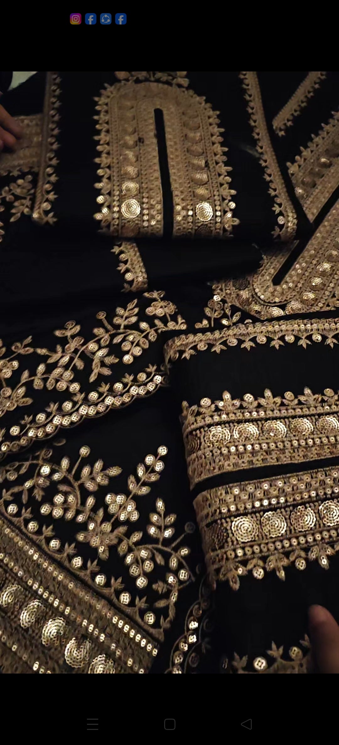 VIRAL TRENDING AGHA NOOR DRESS HEAVY LUXURY S6666B