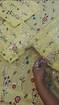 MARIA B LIME BEAUTIFUL THREAD EMBROIDERY ARTICLE VSHSHD801