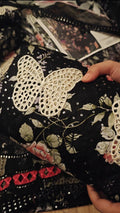 BLACK EMBROIDERY MARIA B NEW ARTICLE LAWN PRETTYB8213