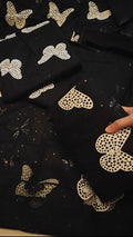2PC LAWN BLACK BUTTERFLY 🦋 BBUTTE6F905L
