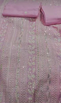 BAREEZE LAWN 2PIECE ARTICLE CHICKENKARI PINK FRUNKFOV