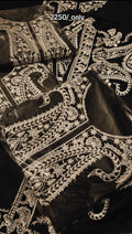 LAWN EMBROIDERED 2 PIECE ARTICLE OE6EY83BL