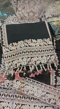 BLACK 2PIECE ARTICLE SAPPHIRE EMBROIDERED HYGHJYWITBLAC