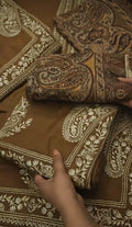 kashmeri acrylic pashmina 3pc article heavy embroidered musteredot9yove17g