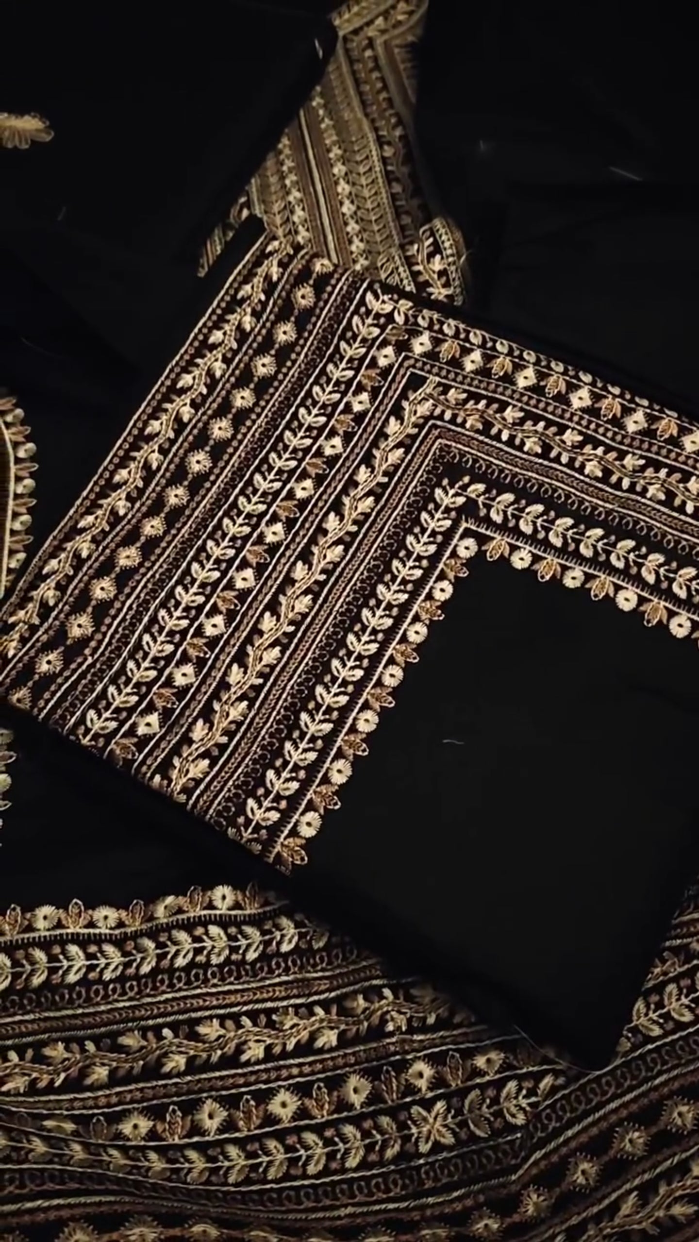 BLACK LAWN EMBROIDERED 2 PIECE ARTICLE 63UXLWP
