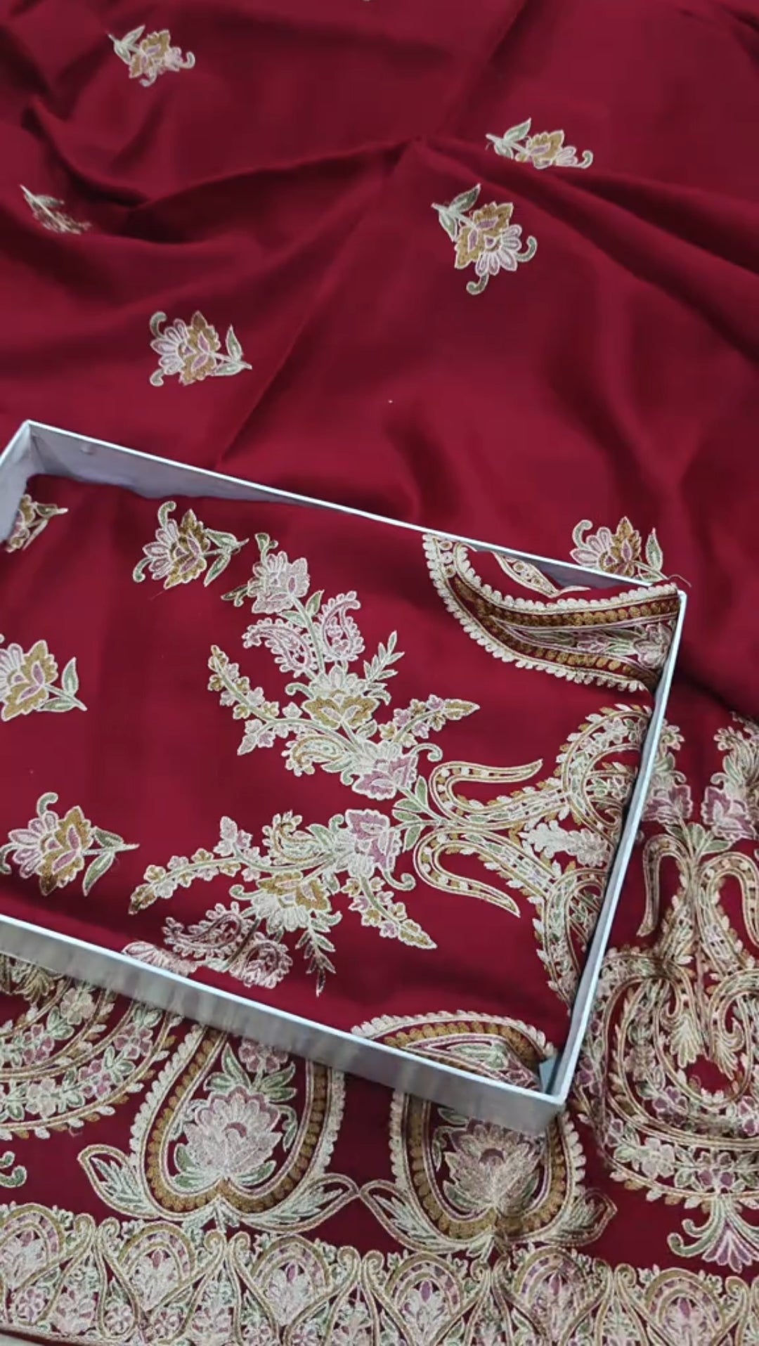 BREEZE THREAD WORK 3 PIECE DRESS