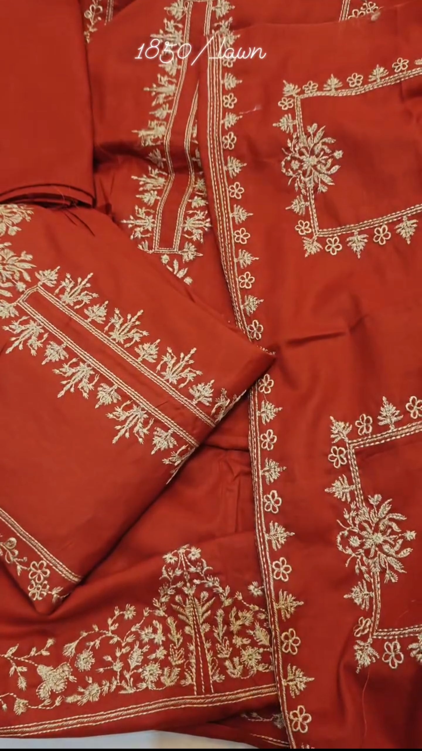 LAWN EMBROIDERED 2 PIECE DRESS LE2PDO