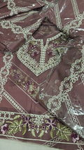 QALMAKAR lawn 2pc teapink decent0129911