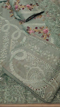 3PC LAWN MARIA B LUXURY HEAVY  WITH PISTA876340