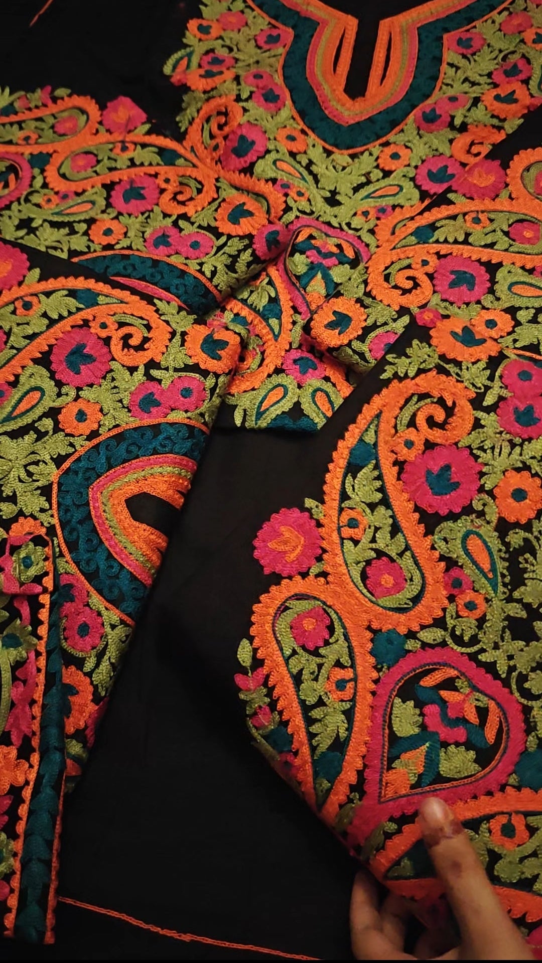 TAWAKAL LAWN BLACK ELEGANT MULTI81039