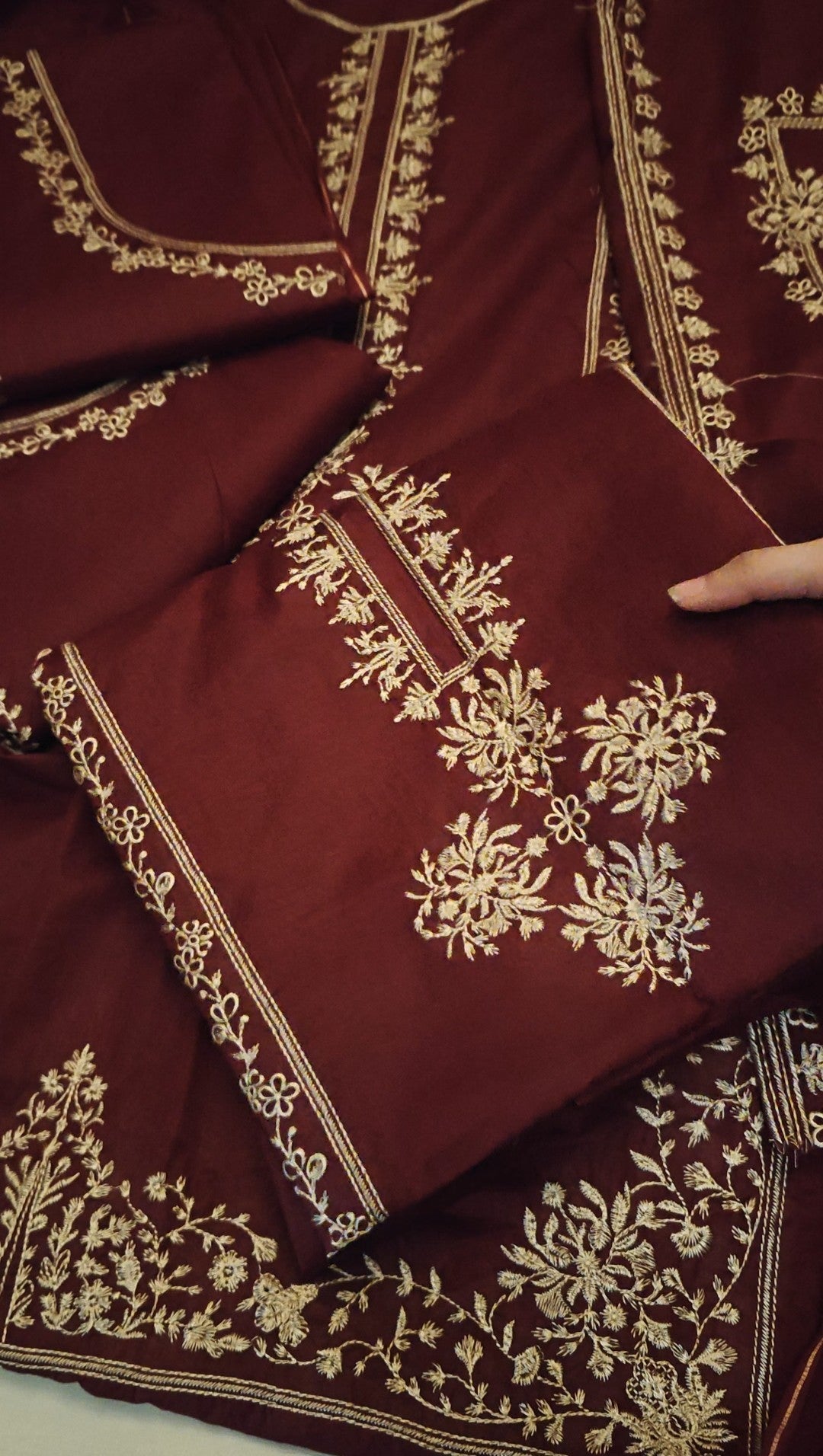 LAWN EMBROIDERED 2 PIECE DRESS NEHH4T