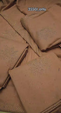 MARINA FABRIC 3PC MUKESH ARTICLE WINTER PINKIY9H
