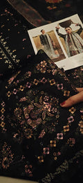 HUSSAIN REHAR BLACK SUIT MUDBLack multi669977