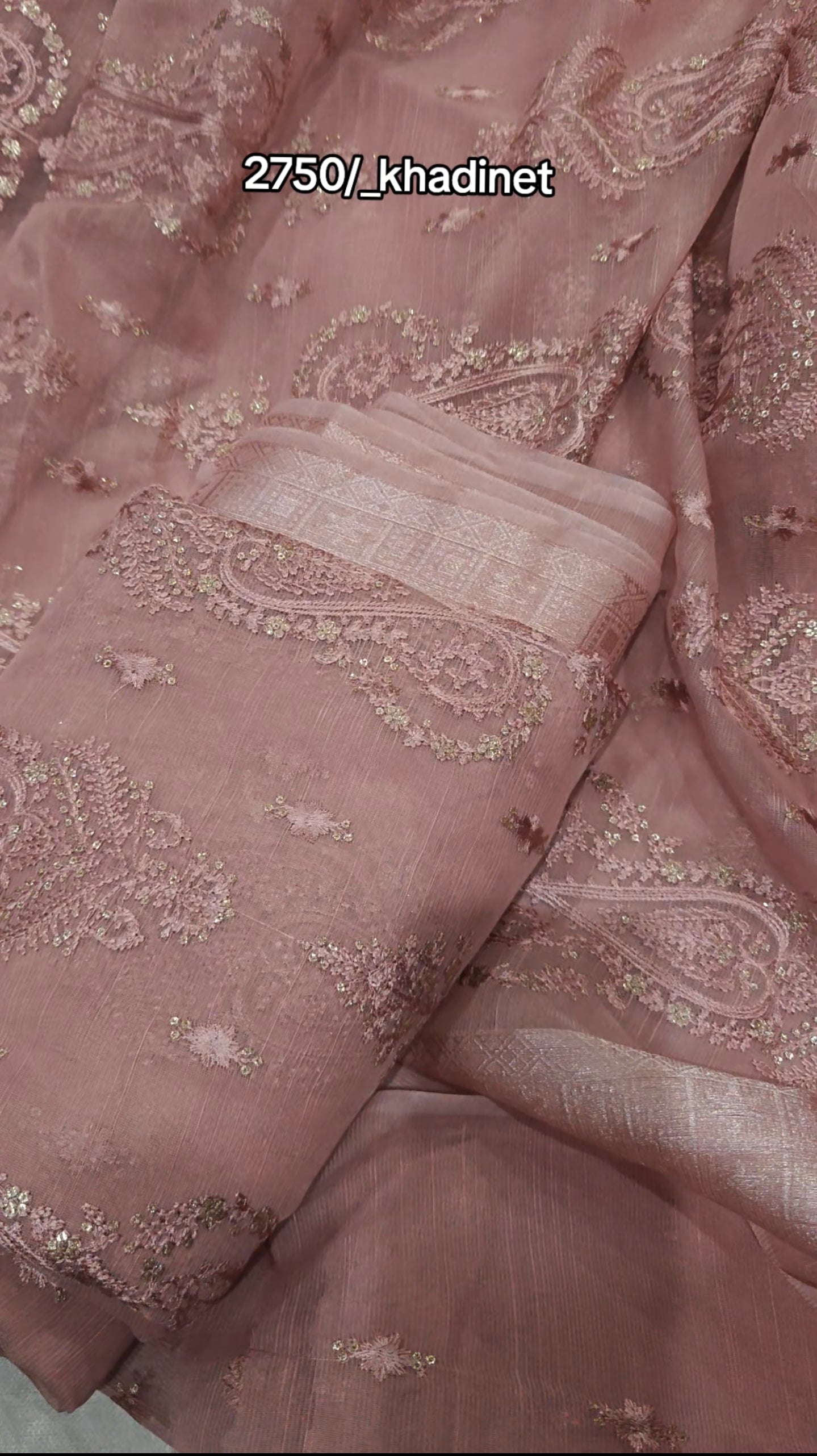 KHADI NET FANCY 2 PIECE ARTICLE KNF2PA