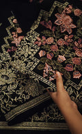 CAHRIZMA BLACK EMBROIDERY WINTER DHANAK 5555141415PRETTY